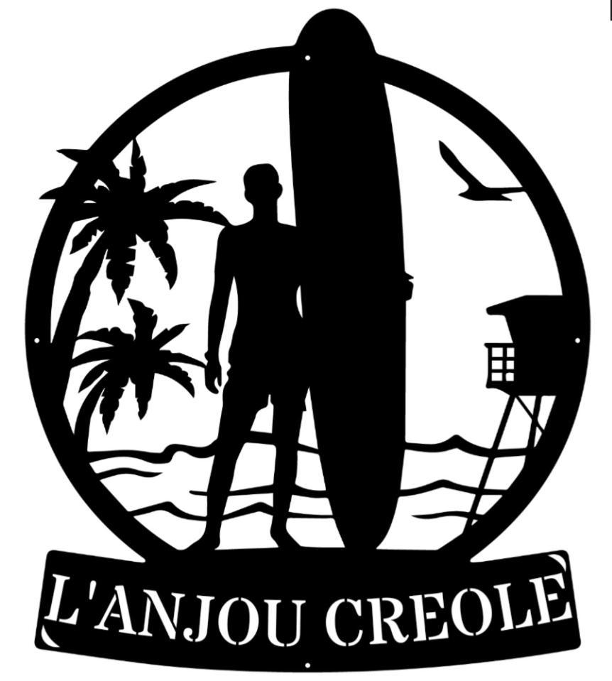 Villa L'Anjou Creole A Sainte Anne En Guadeloupe Avec Piscine Privee Et 2 Chambres Pour 4 Personnes Экстерьер фото